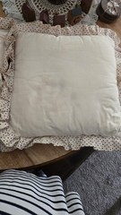 Vintage 1980s VIP Cranston Farm Print Fabric Pillows Lot of 2