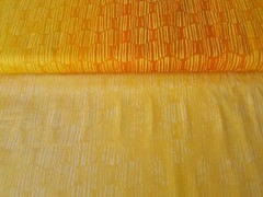 26″ Meridian P&B Textiles Gradient Ombre Striped Dots Light Yellow to Orange