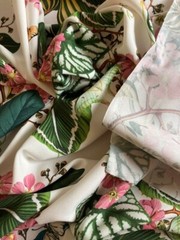 Authentic Oscar de la Renta luxury dress fabric. Made in Italy