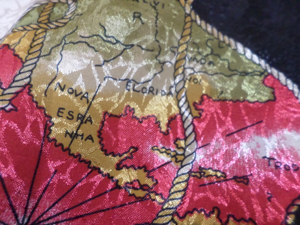 Hi Fashion Fabric INC VTG 1980’s Oleg Cassini Style Material 2 Yards