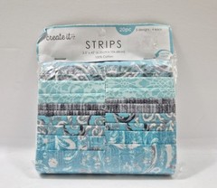 Creative Cuts 100% Cotton Fabric Strips 2.5″ x 42″ 20 Pieces 2 packages