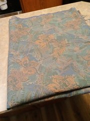 Upholstery Heavy Weight Botanical Design Fabric Earth Tones 7′ X 4′