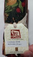 Lot of 3 RJR Fabrics Thimbleberries Twice the charm rolls. Please read.