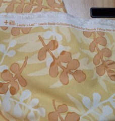 3 YDS Vintage Fabric By Laurie Smith 2004 Made For Hancock’s Fabrics