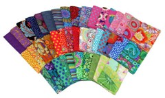 10 Fat Quarters Kaffe Fassett Floral Flowers Geometric Assorted Cotton M222.09