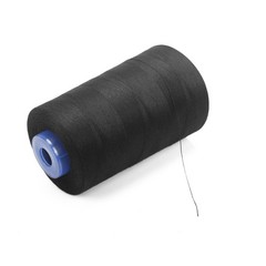 Ryalan Single Huge Spool 5000 Yards Each Polyester Quilting 40S/2, Black