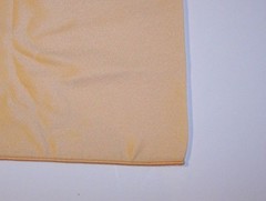 3.75 Yards~ADO Decor Crepe FABRIC-Seamless 118″wide-Yellow Gold-Polyester w/ Hem