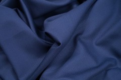 Fratelli Tallia di Delfino Blue Summer Jacket Fabric Birdseye Wool 1.8m 220gr