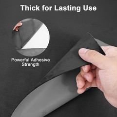 Premium Black Suede Fabric Wrap – 17×70 inch Suede Wrap for Car Interior – Se…
