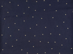Daisy Kingdom Hearts Fabric 7150 Past & Presents Navy Blue 33 x 44
