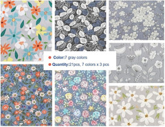 Charm Packs for Quilting 5 Inch Clearance, Quilting Cotton Fabric Squares Precut