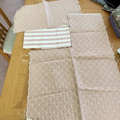 Vintage Upholstery Fabric Scrap Lot 4.5 lbs Tapestry Brocade Floral Swatches