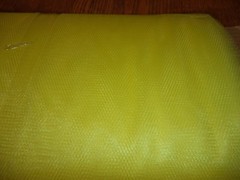 LEMON YELLOW NYLON NET- BY THE YARD – TUTUS, SCRUBBIES * 70-72 INCH WIDTH