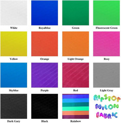 60″X36″(1 Yard) Upgrades 40D Ripstop Nylon Fabric by the Yard Pre-Cut Waterproof