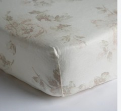 Bella Notte MATHILDE Linen fabric soft muted pastel floral by yd pink beige new