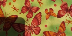 1 yard 29″ x 44″ wide Butterflies 100% Cotton Quilting Fabric by Jo-Ann Fabrics