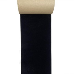 Black Velvet Felt Fabric Adhesive Liner 4.7 x 98 Drawer Cabinet Shelf DIY Craft