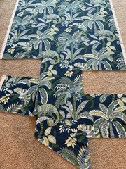 Thibaut Iggy Coastal Blue Indoor/Outdoor Fabric 1.30+ Yards Upholstery