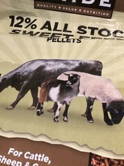 Assorted 50 Pound Feed Bags Chickens Cows Goats Set of Four Empty