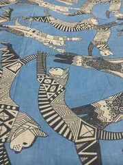 25 Yard Indian Cotton Handmade Print Fabric Sanganeri Hand Block Printed Fabric