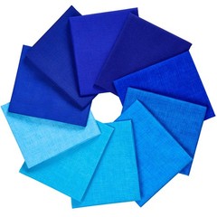 – 11 Options Solids with Tweed Tonals – Assorted Color Cotton Quilting Fabric…
