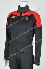 Sierra Command Cosplay Costume For Star Trek Online Final Decision Jacket Suit