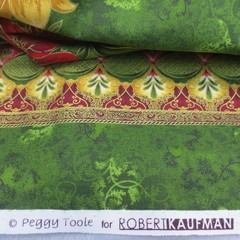 HOLIDAY FLOURISH III Peggy Toole for ROBERT KAUFMAN Cotton Print Japan BTY