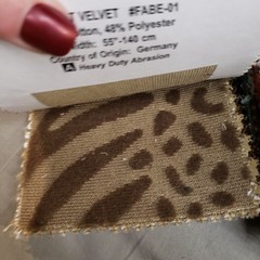 80pc Loose Fabric Samples 4x9in Fabric Swatches Various Patterns (f)