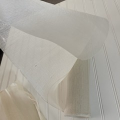 Raw SILK Ivory FABRIC 1 Yards x 14 Inches Wide or 36 Inches x 14 Wide