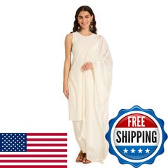 Shopping Queen Womens Rayon Lucknowi Chikankari Embroidery Straight