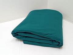 Fabric Yardage Microfiber Fuzzy Synthetic Material Teal-Green 2-yard (60″ × 75″)