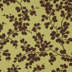 60 Yards fabric roll, Drapery, 100% Cotton, 54″ Width, Trailing Leaves, Fennel