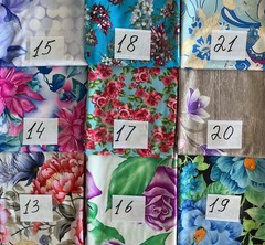 Floral Print Polyestr Fabric 60″ Wide By The Yard