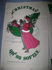 RARE Daisy Kingdom Panels Laurie Adam Victorian Christmas Ornaments