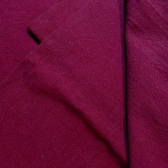 Red Wine Solid Homespun Texture Cotton Fabric Wide 44 Wide 1 Yards