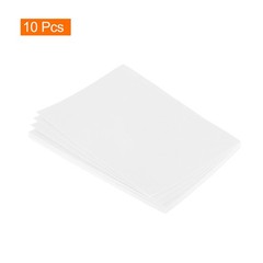 Adhesive Felt Fabric Felt Sheets 30cmx20cm White 10 Pcs