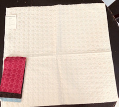 SCHUMACHER Shake it Up in Cream 26″ Heavy Quilted Fabric Sample