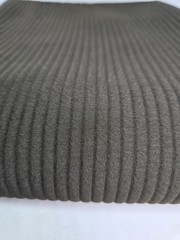 Wide Rib Stretch Knit Fabric Brown 81×54 Apparel Sewing Craft Vintage