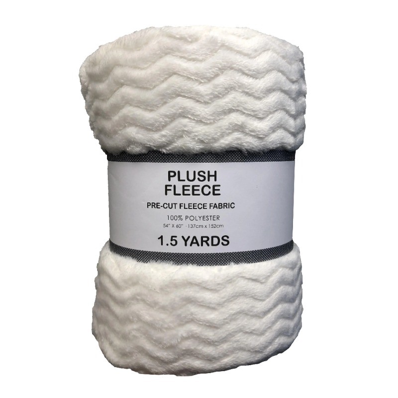 RTC Fabrics Chevron Fleece 60″ x 1.5 yd 100% Polyester Pre-cut Fleece Fabric