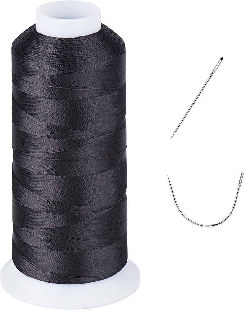 UV Resistant – Heavy Duty Outdoor Thread for Hand or 1500 Yards, NP-BLACK
