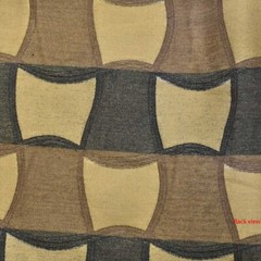 Chaparral Boat Patterned Fabric | Wavy Checkered 54 Inch (YD)