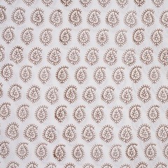 5 Yard Fabric Indian Black Floral Hand Block Print Cotton Fabric Sewing Cloth