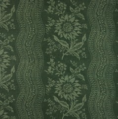 Lisa Fine Curtain Fabric ‘LAVINIA – FOREST GREEN’ 2.5 METRES – 100% LINEN