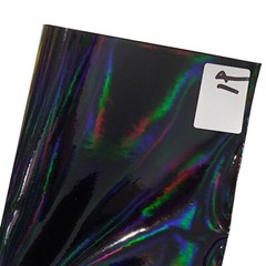 0.8mm Faux Leather PU PVC Fabric Craft Shiny Laser DIY for Bag Cloth 1 Yard
