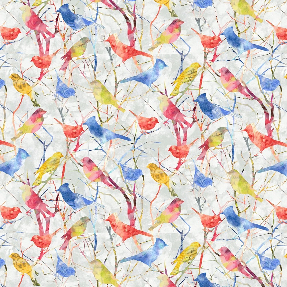 Air Mail by Nancy Smith for STUDIO E -Digital Your Choice Watercolor Birds