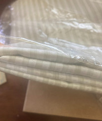 Vintage Indian Men Unstitched Kurta Shirt Fabric Material New In Package White