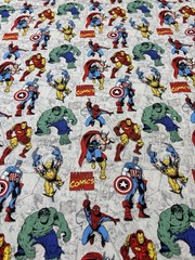 Marvel Fabric By Camelot Fabrics 4 3/4 Yards 44” Wide 100% Cotton