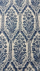 Fabricut henna Flowers larkspur