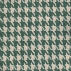 ACRYLIC JACKET PRE-YARN DYED FABRIC VINTAGE HOUNDSTOOTH CHECK BLACK WHITE 44″W
