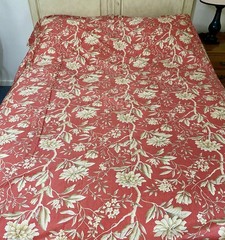 Vtg Ralph Lauren Villa Camelia Fabric French Country 5.91 yards Interior Design